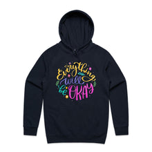 Load image into Gallery viewer, Everything will be okay - hooded sweatshirt