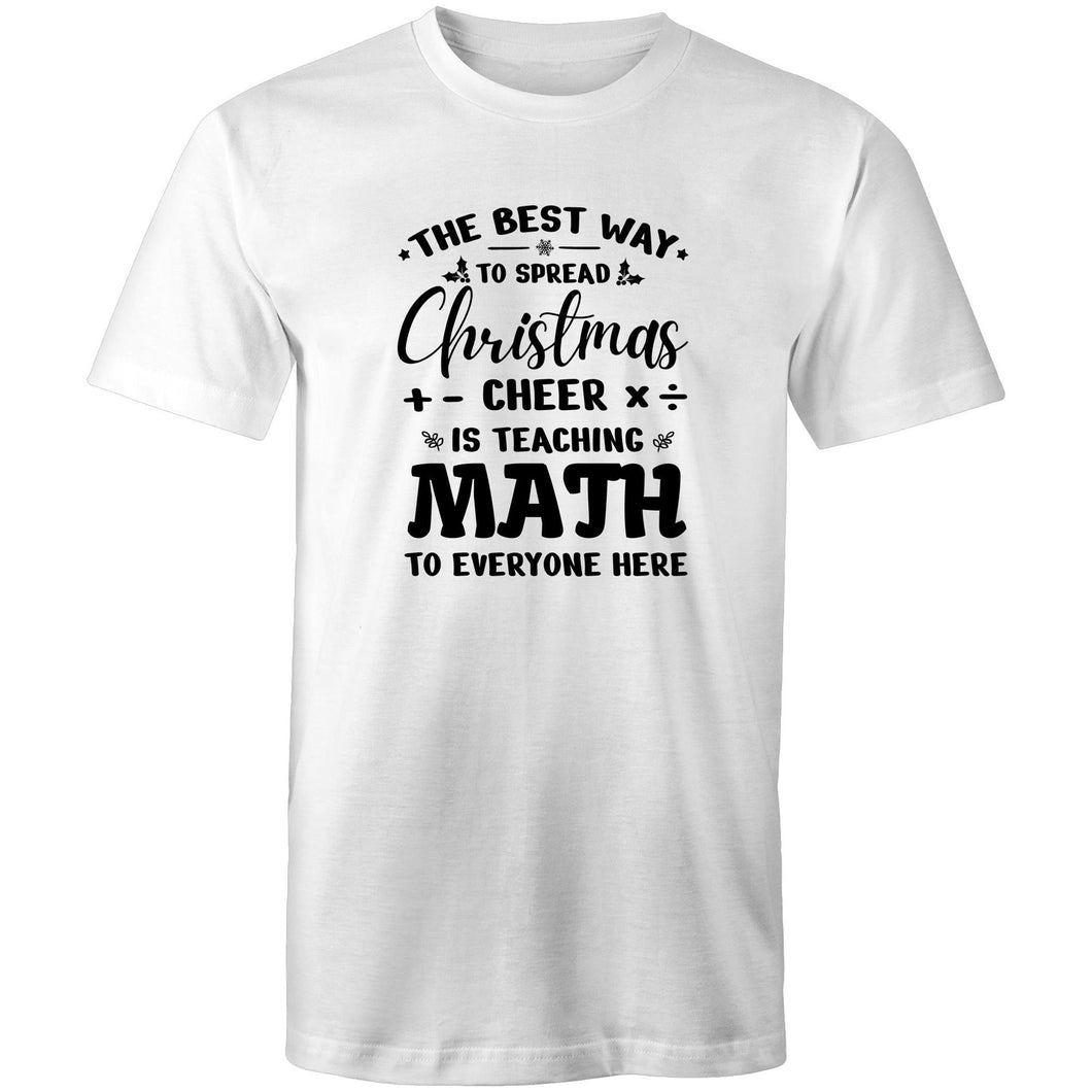 The best way to spread Christmas cheer is to teach math to everyone here