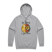 Load image into Gallery viewer, Be kind to your mind - hooded sweatshirt