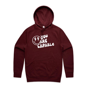 You are capable - hooded sweatshirt