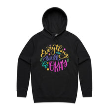 Load image into Gallery viewer, Everything will be okay - hooded sweatshirt