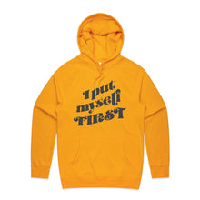 Load image into Gallery viewer, I put myself first - hooded sweatshirt