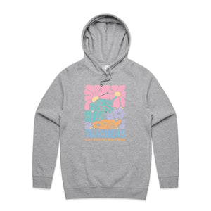 Teacher plant seeds that grow forever - hooded sweatshirt
