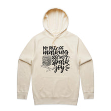 Load image into Gallery viewer, My pile of marking does not spark joy - hooded sweatshirt