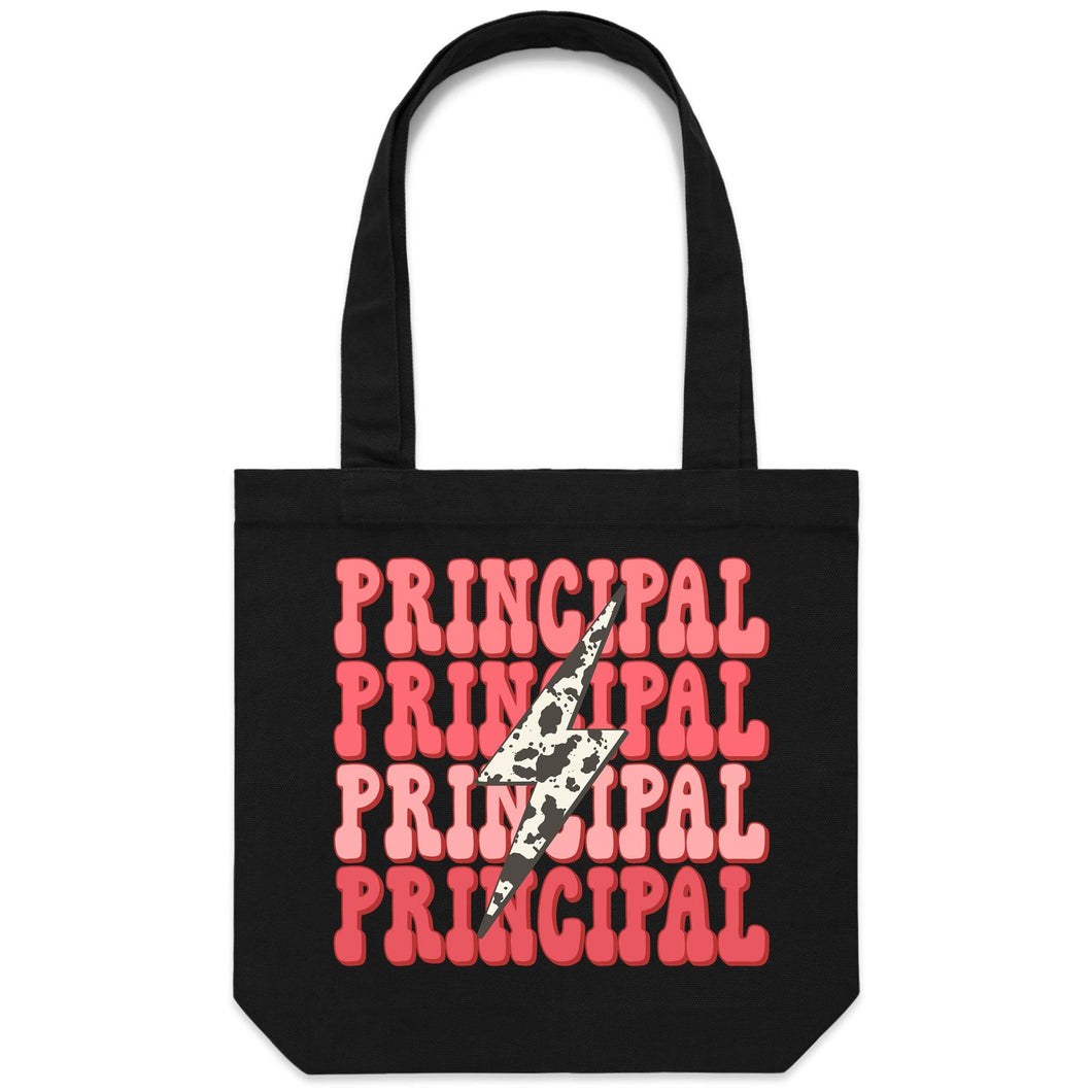 Principal - Canvas Tote Bag