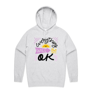 Everything will be ok - hooded sweatshirt