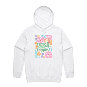 Teach Love Inspire - hooded sweatshirt