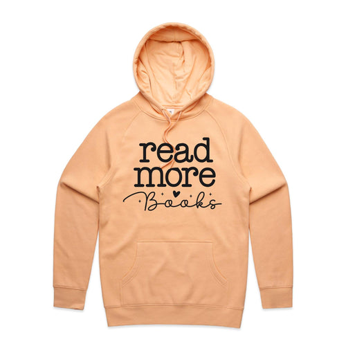 Read more books - hooded sweatshirt