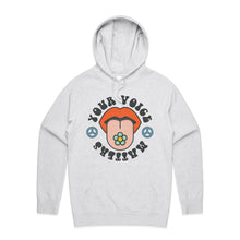 Load image into Gallery viewer, Your voice matters - hooded sweatshirt