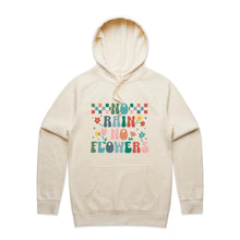 Load image into Gallery viewer, No rain no flowers - hooded sweatshirt