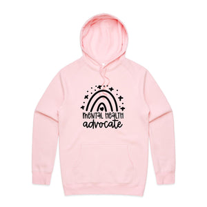 Mental health advocate - hooded sweatshirt