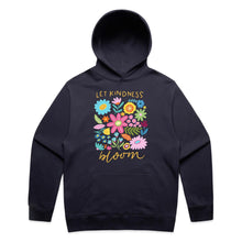 Load image into Gallery viewer, Let kindness bloom - hooded sweatshirt