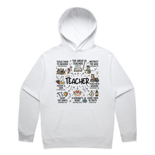 Load image into Gallery viewer, Teacher - faith based - hooded sweatshirt