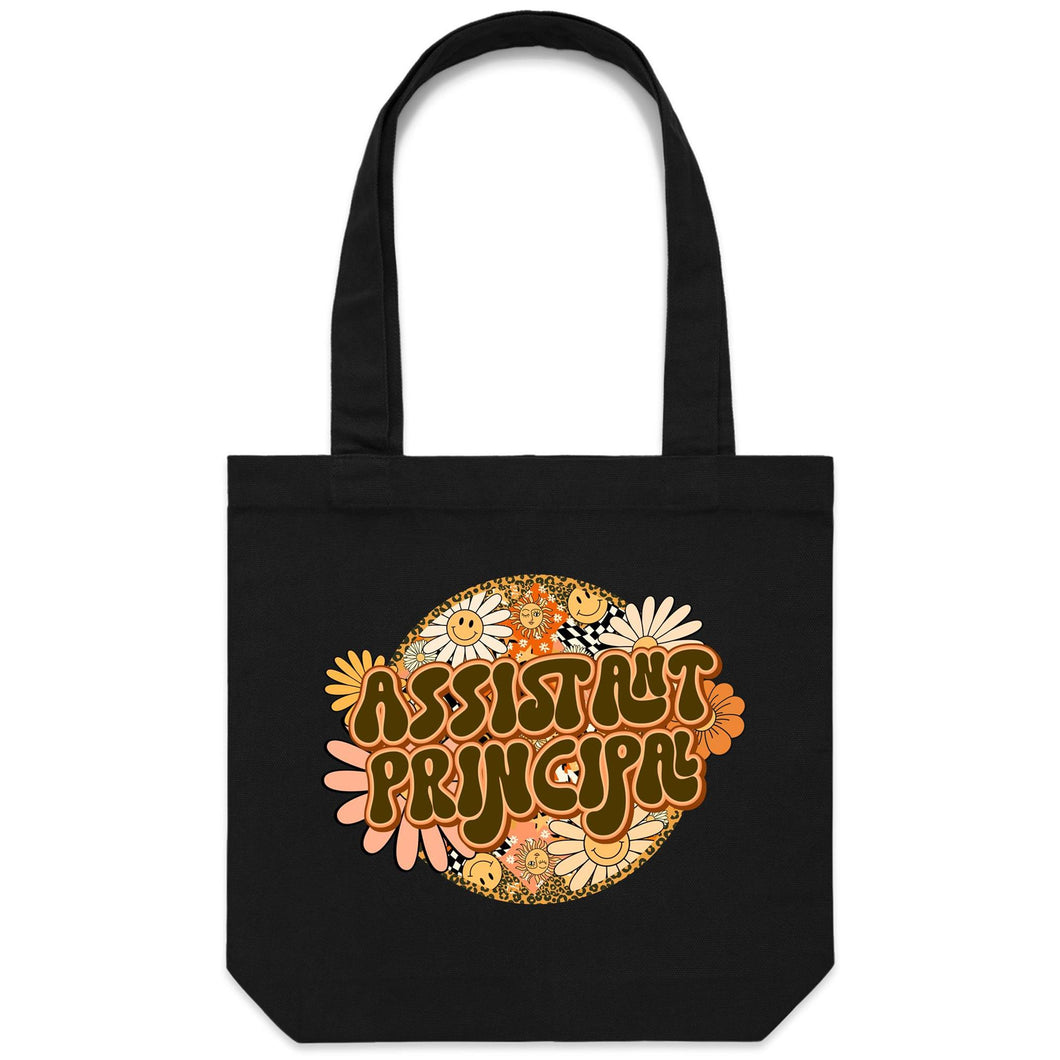 Assistant principal - Canvas Tote Bag