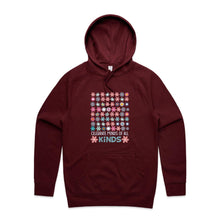 Load image into Gallery viewer, Celebrate minds of all kinds - hooded sweatshirt