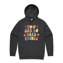Load image into Gallery viewer, You can do hard things - hooded sweatshirt