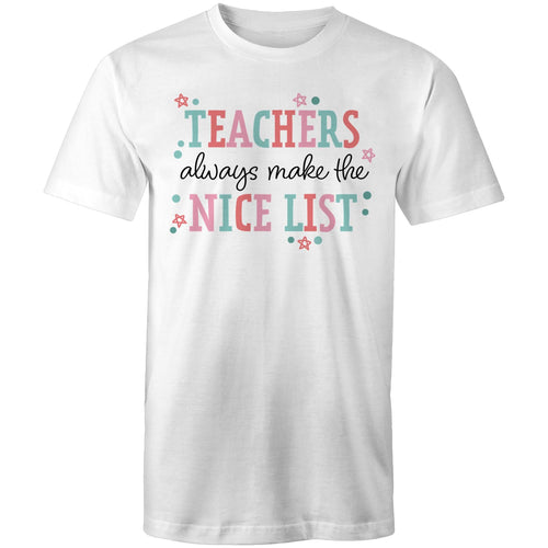 Teachers always make the nice list