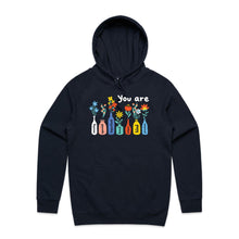 Load image into Gallery viewer, You are amazing, special, important, loved, unique, kind, precious - hooded sweatshirt