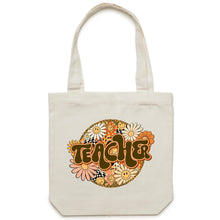 Load image into Gallery viewer, Teacher - Canvas Tote Bag