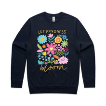 Load image into Gallery viewer, Let kindness bloom - crew neck sweatshirt