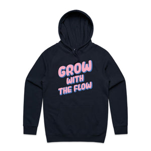 Grow with the flow - hooded sweatshirt