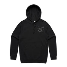 Load image into Gallery viewer, Monarch Beauty by Liv - hooded sweatshirt