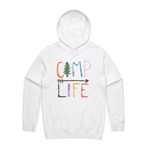 Camp life - hooded sweatshirt