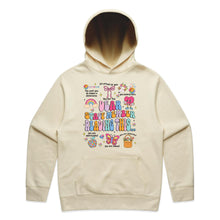 Load image into Gallery viewer, Dear staff member reading this…The work you do makes a difference, I’m proud of you, You belong here, you are respected, you are valued, you are appreciated - hooded sweatshirt