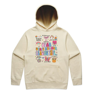 Dear staff member reading this…The work you do makes a difference, I’m proud of you, You belong here, you are respected, you are valued, you are appreciated - hooded sweatshirt