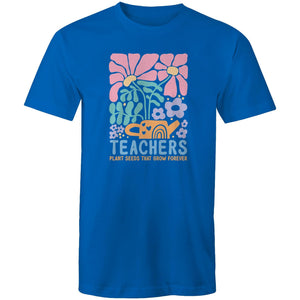 Teacher plant seeds that grow forever