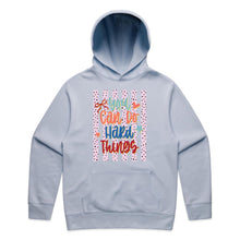 Load image into Gallery viewer, You can do hard things - hooded sweatshirt