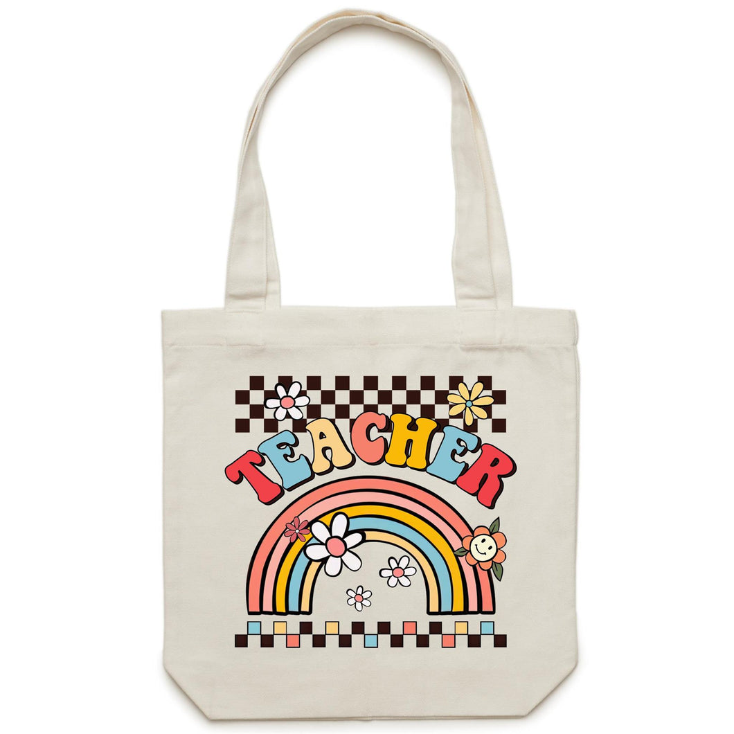 Teacher - Canvas Tote Bag