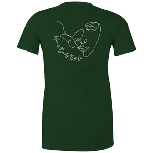 Monarch Beauty by Liv r - Women's Maple Tee