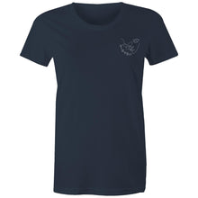 Load image into Gallery viewer, Monarch Beauty by Liv r - Women&#39;s Maple Tee