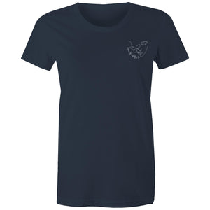 Monarch Beauty by Liv r - Women's Maple Tee