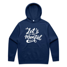 Load image into Gallery viewer, Let&#39;s talk about mental health - hooded sweatshirt