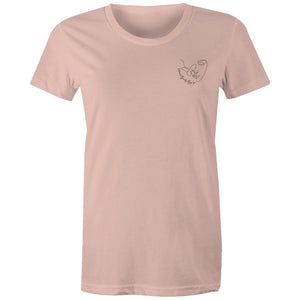 Monarch Beauty by Liv r - Women's Maple Tee