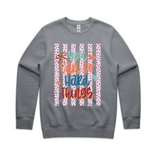 Load image into Gallery viewer, You can do hard things - crew neck sweatshirt