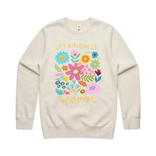 Load image into Gallery viewer, Let kindness bloom - crew neck sweatshirt