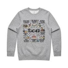 Load image into Gallery viewer, Teacher - faith based - crew neck sweatshirt