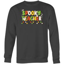 Load image into Gallery viewer, Spooky teacher - Crew Sweatshirt