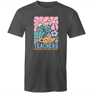Teacher plant seeds that grow forever