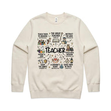 Load image into Gallery viewer, Teacher - faith based - crew neck sweatshirt