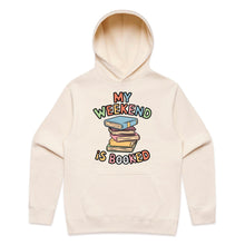 Load image into Gallery viewer, My weekend is booked - hooded sweatshirt