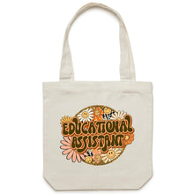 Load image into Gallery viewer, Educational assistant - Canvas Tote Bag