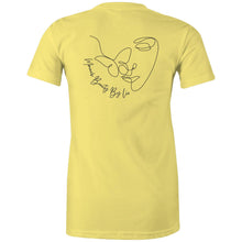 Load image into Gallery viewer, Monarch Beauty by Liv r - Women&#39;s Maple Tee