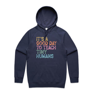 It's a good day to teach tiny humans - hooded sweatshirt