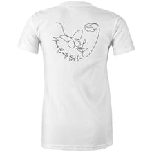 Load image into Gallery viewer, Monarch Beauty by Liv r - Women&#39;s Maple Tee