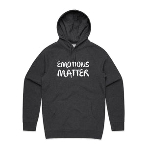 Emotions matter - hooded sweatshirt