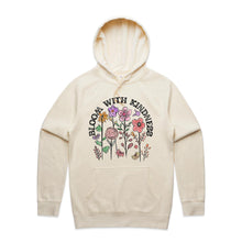 Load image into Gallery viewer, Bloom with kindness - hooded sweatshirt